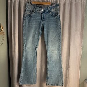 Divided Light Blue Flare Jeans